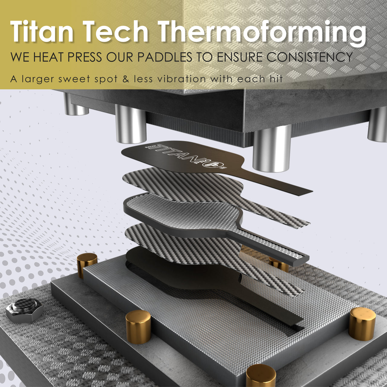 Titan Pro 16MM | Thermoformed Unibody Construction | Foam Injected Walls | T700 Titan Carbon Friction Surface | Grey