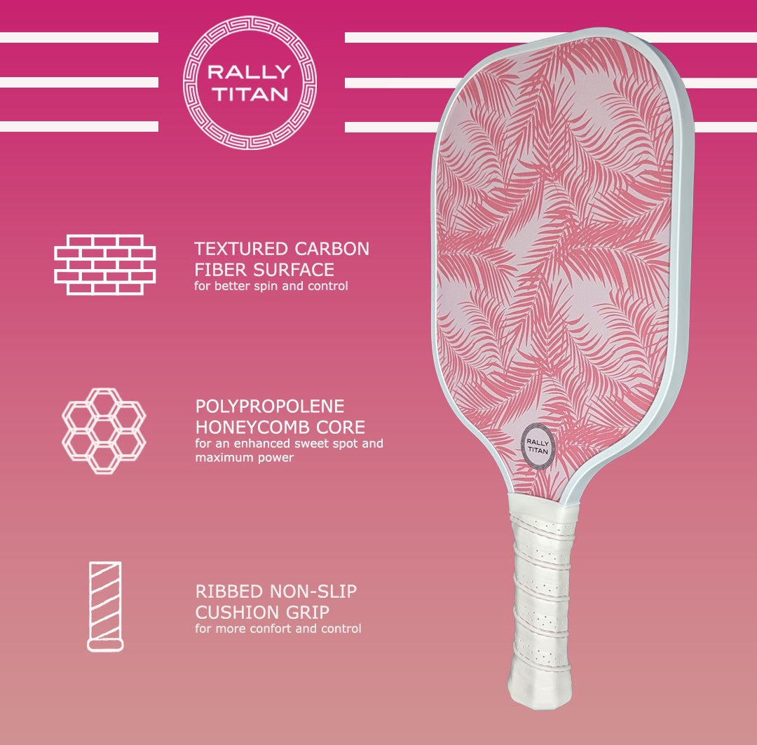 Pink Pickleball Paddle | Rally Titan – Rally Titan Pickleball