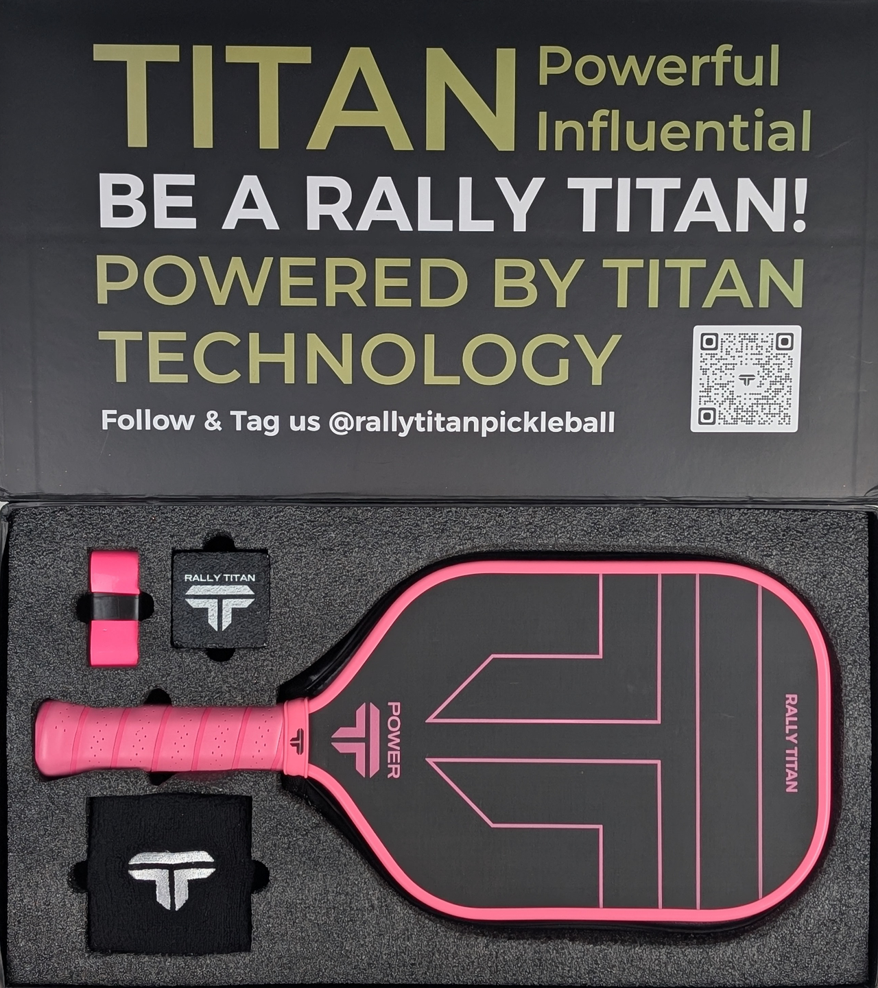 Titan Power 14MM | Thermoformed Unibody Construction | Foam Injected Walls | T700 Titan Carbon Friction Surface | Pink